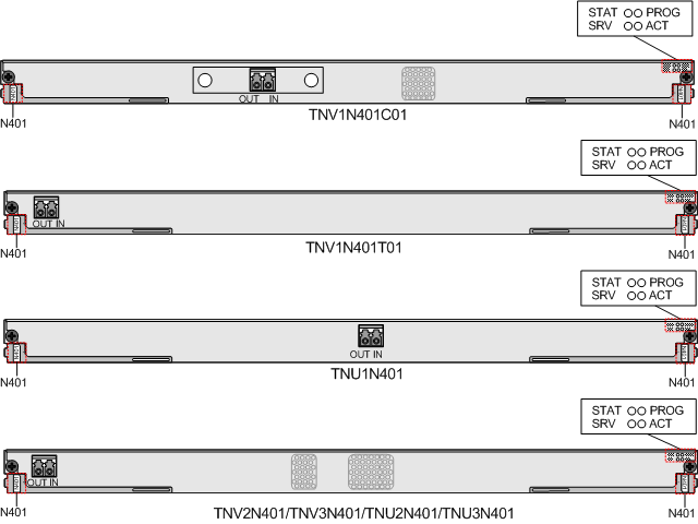 OSN9800 TNU3N401 1x100Gbit/s线路业务处理板